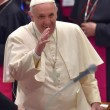 Lucia Annibali, Papa Francesco saluta in Vaticano donna sfregiata da acido 05