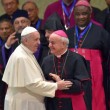 Lucia Annibali, Papa Francesco saluta in Vaticano donna sfregiata da acido 06