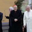 Roma, Papa Francesco visita campo porfughi e parrocchia a Pietralata05