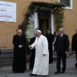 Roma, Papa Francesco visita campo porfughi e parrocchia a Pietralata6
