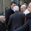 Roma, Papa Francesco visita campo porfughi e parrocchia a Pietralata15