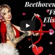 VIDEO YouTube Sara X, boobs twerking San Valentino “Per Elisa” di Beethoven 5