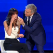 Sanremo 2015, Rocio Munoz Morales piange anche da Giletti