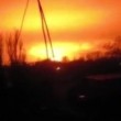 Donetsk, esplode impianto chimico: cielo di notte diventa arancione03