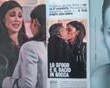 Belen Rodriguez bacia lo stylist sulla bocca: le FOTO di Diva e Donna