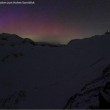 Aurora boreale sulle Alpi vista dallo Schönblick