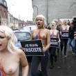 Femen a seno nudo cotnro Marine Le Pen: "Je suis fasciste" FOTO 3