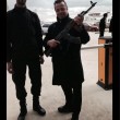 Gianluca Buonanno in missione in Libia: foto con kalashnikov su Twitter