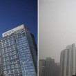 Pechino, FOTO con e senza smog08