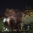 Russia, Mosca. Spento incendio monastero Novodevichy03
