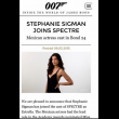 Stephanie Sigman, la nuova Bond-Girl del film "Spectre02