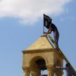 Isis, crocifissi e Madonne abbattute: al loro posto la bandiera nera FOTO 6