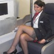 Sesso con pilota aereo e spogliarelli a bordo: scandalo FOTO hostess 03