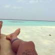 Belen Rodriguez e Stefano de Martino FOTO della "seconda luna di miele" alle Maldive09