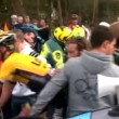 VIDEO YouTube, corsa di ciclismo in Belgio: caduta di massa rovinosa6
