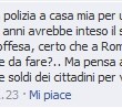 Felice Ferrucci su bacheca Boldrini: "Farò qualche pazzia". Polizia gli arriva a casa