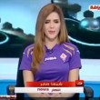 Shina Sheba, giornalista egiziana con maglietta Fiorentina