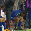 VIDEO YouTube, Alvaro Morata vomita in panchina durante Monaco-Juve 04