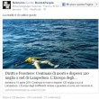 Migranti morti, Nobriano su Fb: "Acque pescose questa estate"01