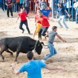 Spagna, uomo a terra viene incornato da un toro 02