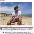 Gianni Morandi e i commenti sulle "minchie di mare" (foto Facebook)