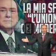 Bruno Vespa ferma applausi a Berlusconi: "Qui non è Che tempo che fa" VIDEO
