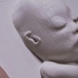 Donna incinta cieca: con stampante 3d può toccare calco figlio4