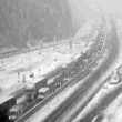 Neve al Brennero: rallentamenti sull'autostrada A22 e tir bloccati
