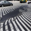 India, anche asfalto si scioglie per il caldo record FOTO 2