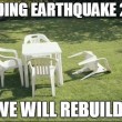 Terremoto Kent, effetti su Twitter: gelati e sedie caduti, tazze rovesciate...01