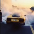 VIDEO YouTube: Lamborghini Aventador da 340mila euro prende fuoco a Dubai2
