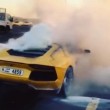 VIDEO YouTube: Lamborghini Aventador da 340mila euro prende fuoco a Dubai3