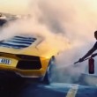 VIDEO YouTube: Lamborghini Aventador da 340mila euro prende fuoco a Dubai5