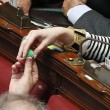 Italicum, deputati Pd usano palline per i gatti per bloccare tasto del voto FOTO 4