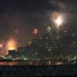 napoli festeggia sconfitta Champions della Juve con fuochi artificio02