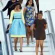 Michelle Obama a Londra con le figlie Sasha e Malia FOTO 6