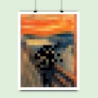 Pixology, opere d'arte a quiz: dal pixel al quadro, indovina qual è FOTO 17