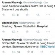 "Regina Elisabetta morta": prova del necrologio Bbc finisce su Twitter...