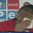 VIDEO YouTube - Vidal in lacrime: "Chiedo scusa a tutti, incidente colpa mia"