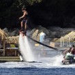 Luigi Berlusconi, acrobazie acquatiche a villa Certosa con gli amici8