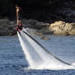 Luigi Berlusconi, acrobazie acquatiche a villa Certosa con gli amici5