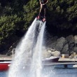 Luigi Berlusconi, acrobazie acquatiche a villa Certosa con gli amici17