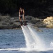 Luigi Berlusconi, acrobazie acquatiche a villa Certosa con gli amici13