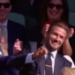 VIDEO YouTube: David Beckham afferra la pallina al volo a Wimbledon