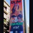 Trans Efe Bal sui manifesti Lega Nord FOTO, leghista Polledri: "Che tristezza"