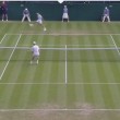 VIDEO YouTube Roger Federer magia, pallonetto con racchetta in mezzo alle gambe