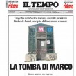 "La metro di Marino uccide un bimbo": il titolo di Libero 4