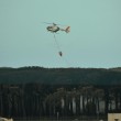 Aeroporto Fiumicino, incendio: elicotteri ancora in azione sulla pineta
