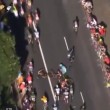 VIDEO YouTube - La caduta di Vincenzo Nibali al Tour de France 2015