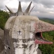 Indonesia, chiesa a forma di pollo gigante nascosta nella giungla06